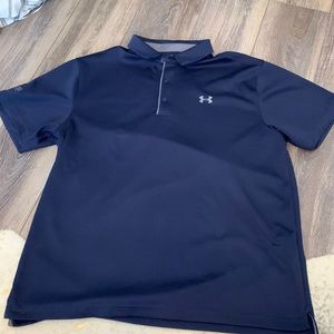 Under Armour Gaurantee Electrical Men’s Size XL Navy Polo